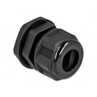 DeLOCK Pressacavo PG16 per cavo piatto nero 2 pezzi