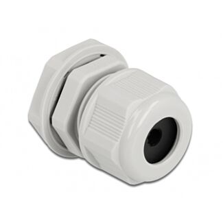 DeLOCK Pressacavo PG13,5 per cavo tondo grigio 2 pezzi