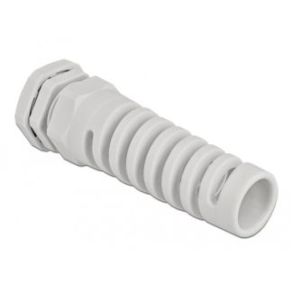 DeLOCK Cable Gland with strain relief PG21 grey