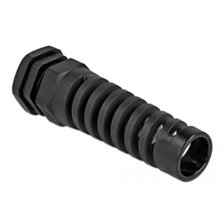 DeLOCK Pressacavo con scarico della trazione PG21 nero