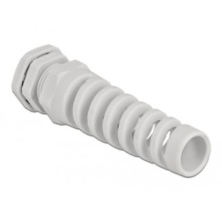 DeLOCK Cable Gland with strain relief PG16 grey
