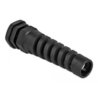 DeLOCK Pressacavo con scarico della trazione PG16 nero