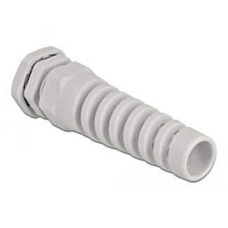 DeLOCK Pressacavo con scarico della trazione PG13,5 grigio