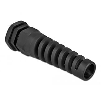 DeLOCK Pressacavo con scarico della trazione PG13,5 nero