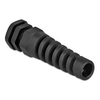 DeLOCK Pressacavo con scarico della trazione PG11 nero
