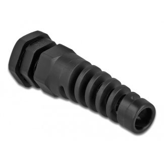 DeLOCK Cable Gland with strain relief PG9 black