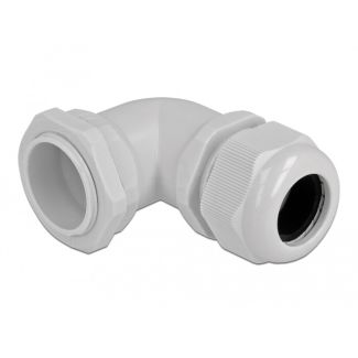 DeLOCK Cable Gland 90° angled PG29 grey