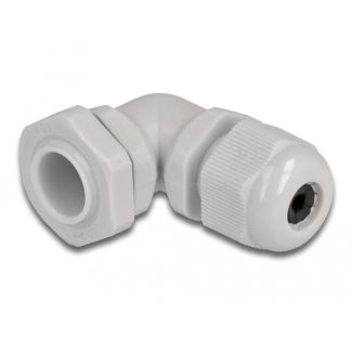 DeLOCK Cable Gland 90° angled PG9 grey