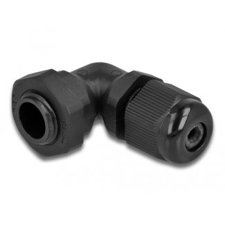 DeLOCK Cable Gland 90° angled PG7 black