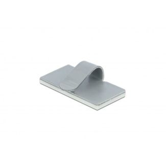 DeLOCK Cable clamp self-adhesive steel 10 pieces