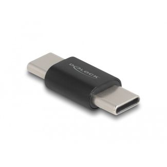 DeLOCK Adapter SuperSpeed USB 10 Gbps (USB 3.2 Gen 2) USB Type-C Gender Changer male to male black