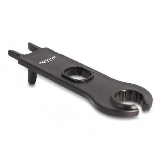 DeLOCK Tool for DL4 Cables and Connectors, round, black 2 pcs