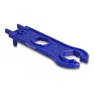 DeLOCK Tool for DL4 Cables and Connectors, hexagonal, blue 2 pcs