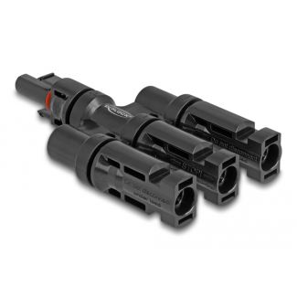 DeLOCK Connettori solari DL4 1 x femmina per 3 x maschio