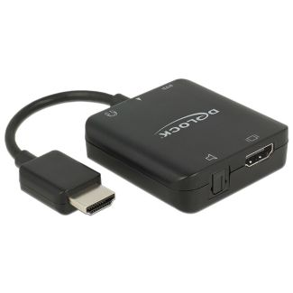 DeLOCK 62784 audio converter Black