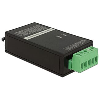 DeLOCK 62501 adattatore per inversione del genere dei cavi USB 2.0 RS-422/485 Nero, Verde