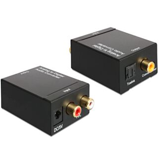 DeLOCK 62443 convertitore audio Nero