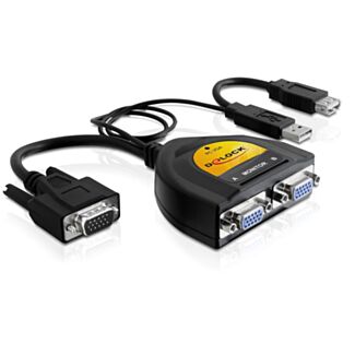 DeLOCK 61968 ripartitore video VGA 2x VGA