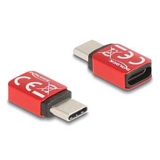 DeLOCK 60689 Caricabatterie per dispositivi mobili Smartphone Rosso