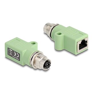 DeLOCK 60681 M12 RJ45 Verde