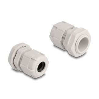 DeLOCK Cable Gland M20 10 pieces grey