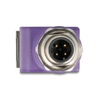 DeLOCK 60617 cable gender changer M12 RJ45 Violet