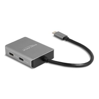DeLOCK USB 10 Gbps Hub a 4 porte USB Type-C con connettore USB Type-C