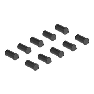 DeLOCK Custodia antipolvere per MC4 - DL4 femminile 10 pezzi nero