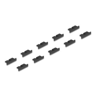 DeLOCK Dust Cover for USB 3.0 Type Micro-B female without grip 10 pieces black