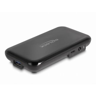 DeLOCK 7 Port USB 3.2 Gen 2 Hub with 4 USB Type-A and 3 USB Type-C Ports
