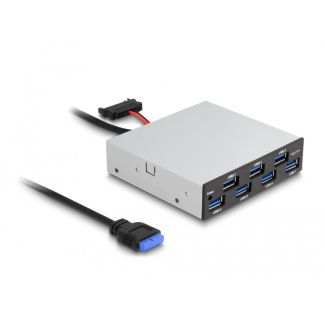 DeLOCK 3.5″ USB 5 Gbps Front Panel 7 x USB Type-A