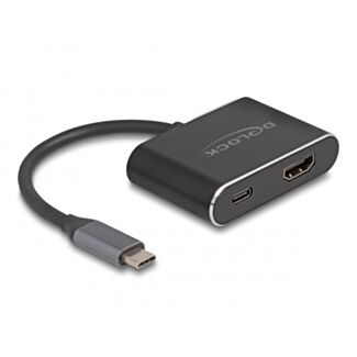 DeLOCK Adattatore USB Type-C per HDMI (modalità DP Alt) 8K con HDR e Power Delivery 100 W