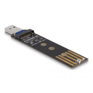 DeLOCK Convertitore combo per SSD PCIe M.2 NVMe PCIe o SATA con USB 3.2 Gen 2