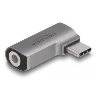 DeLOCK Adattatore audio USB Type-C maschio da 3,5 mm a 4 pin stereo jack femmina
