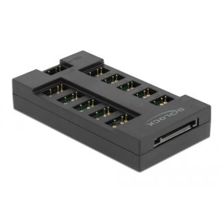 DeLOCK Hub RGB per LED ARGB con 10 porte