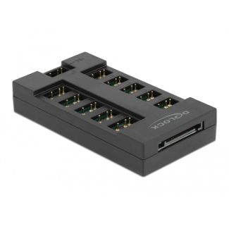 DeLOCK RGB Hub for ARGB LEDs with 10 ports