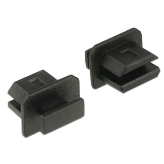DeLOCK 64026 socket safety cover mini Displayport Black 10 pc(s)