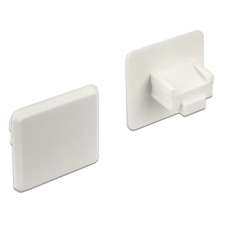 DeLOCK 64019 socket safety cover RJ-45 White 10 pc(s)