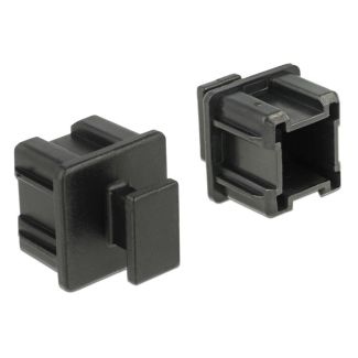 DeLOCK 64012 socket safety cover Black 10 pc(s)