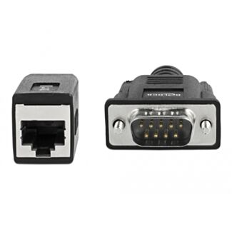 DeLOCK Adattatore seriale per estendere il cavo da DB9 maschio a RJ45 femmina