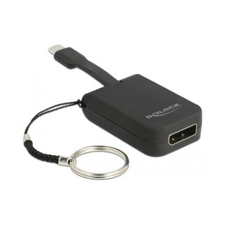 DeLOCK 63940 cavo e adattatore video 0,03 m USB tipo-C DisplayPort Nero