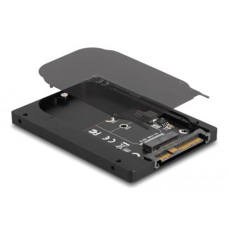 DeLOCK Convertitore da 2.5″ U.2 SFF-8639 da M.2 NVMe chiave M - 7 mm di altezza