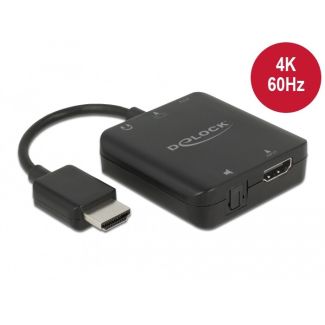 DeLOCK HDMI Audio Extractor 4K 60 Hz compact