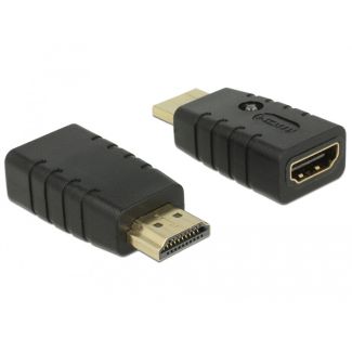 DeLOCK 63320 cable gender changer 1 x HDMI-A 19 pin Black