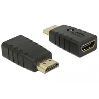 DeLOCK 63320 adattatore per inversione del genere dei cavi 1 x HDMI-A 19 pin Nero