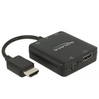 DeLOCK 63276 cavo e adattatore video HDMI tipo A (Standard) Nero