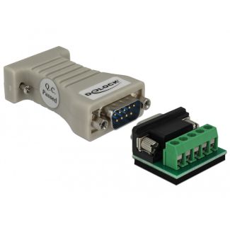 DeLOCK 62920 cable gender changer RS-422/485 RS-232 Black