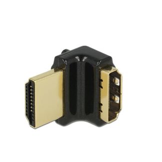 DeLOCK HDMI-A/HDMI-A, F/M, 90° Nero