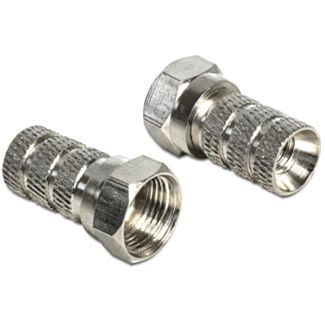 DeLOCK 65615 cavo di collegamento F Argento