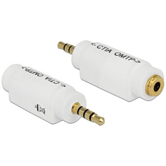 DeLOCK 65590 adattatore per inversione del genere dei cavi 3.5mm Bianco